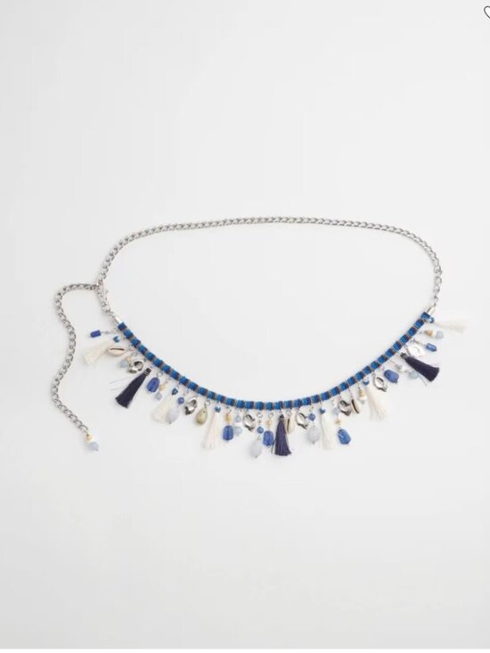 Ocean Motif Chain Belt – Multi – One Size – NWT